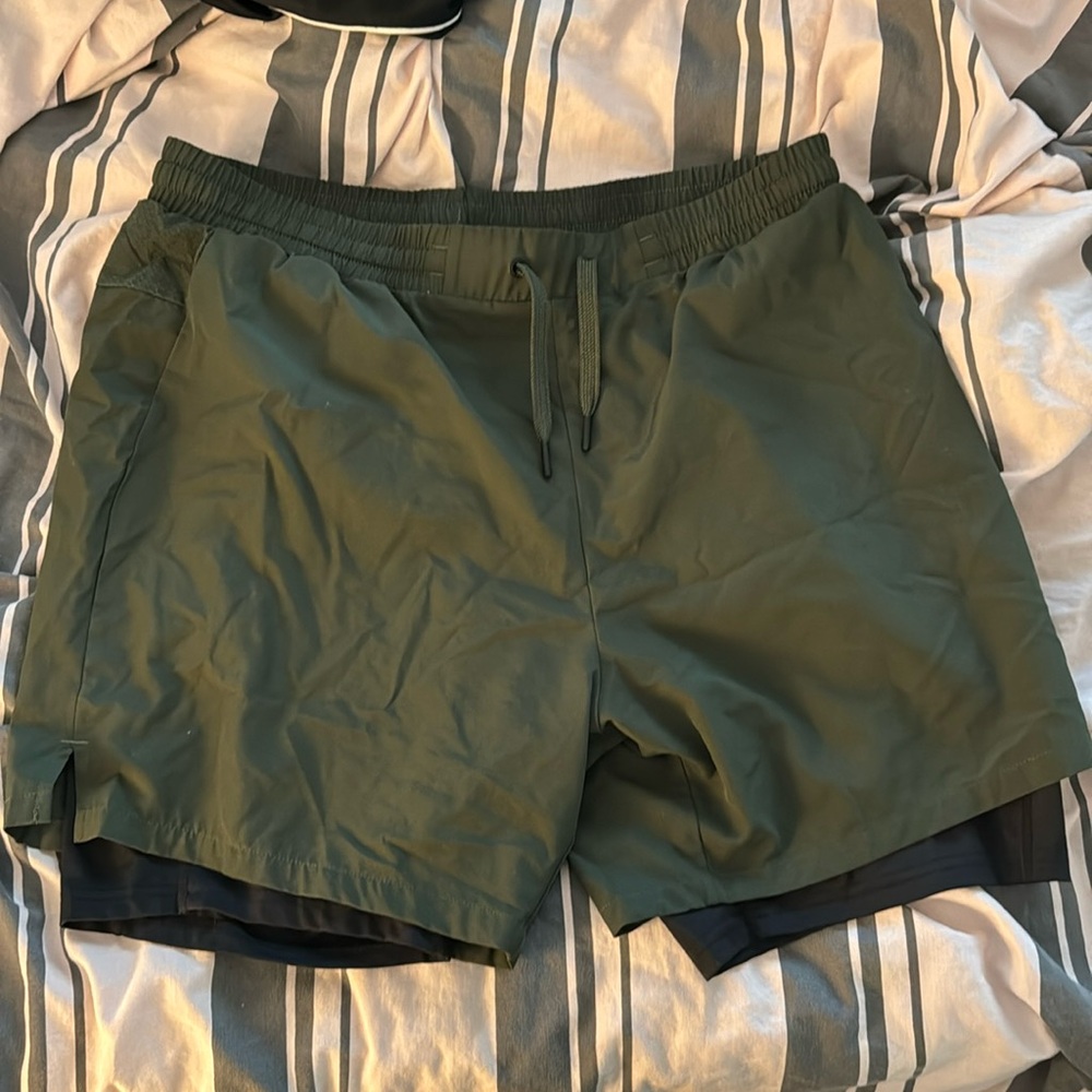 Superdry Olive Bike Shorts